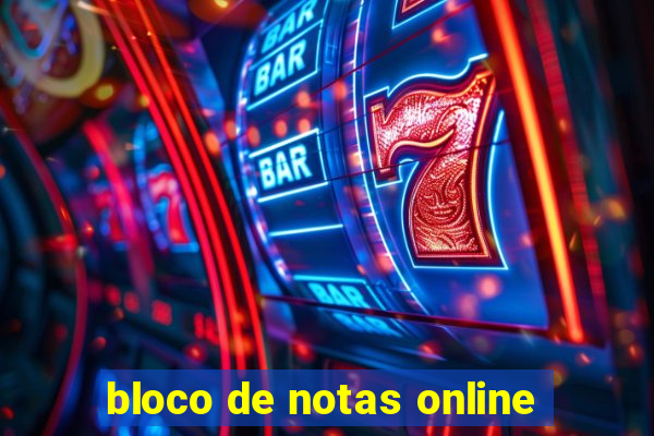 bloco de notas online